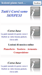 Mobile Screenshot of lezionipianotastieraonline.com